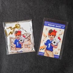 イナズマイレブン サンリオ キティ 円堂守 アクリルキーホルダー カードのサムネイル