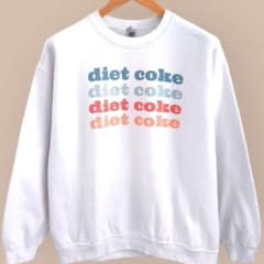 GILDAN diet coke 企業ロゴ スウェット L 白 ダイエットコークのサムネイル