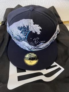 NEW ERA 59FIFTY 葛飾北斎 「神奈川沖浪裏」サイズ7 3/8のサムネイル