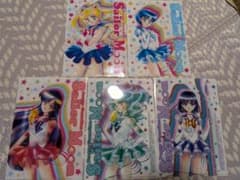 ファミリーマート 美少女戦士セーラームーン クリアファイル 5枚コンプリートのサムネイル