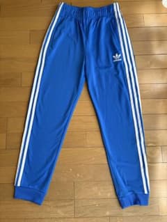 adidas Originals 青 ジャージ キッズ160サイズのサムネイル