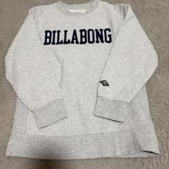 美品BILLABONG キッズ トレーナー グレー 150のサムネイル
