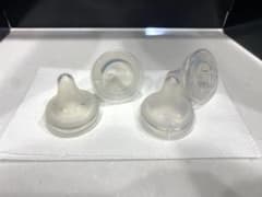 Pigeon ピジョン　哺乳瓶用乳首 4つセットのサムネイル