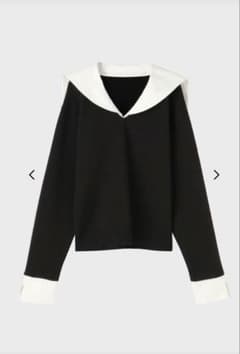 THE TOÉ THE TOE Cochem Sailor Top ブラック - メルカリ