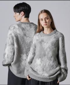 【CLEL】 シャギーデザインニットLサイズのサムネイル