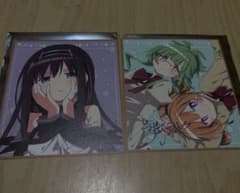 魔法少女まどか☆マギカ 来場者特典 色紙 セット 暁美ほむら セルマ 丁香のサムネイル