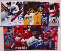 MLB クリアファイルコレクション 9枚 山本由伸 ダルビッシュ有 - メルカリ