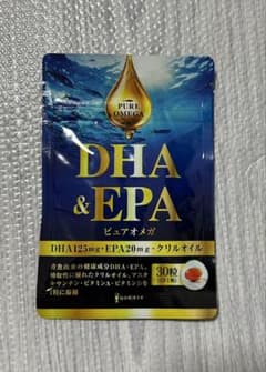 PURE OMEGA DHA & EPA 30粒 サプリメントのサムネイル