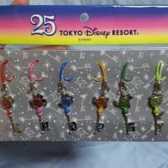 ２５周年 東京ディズニーリゾート 記念ストラップセットのサムネイル