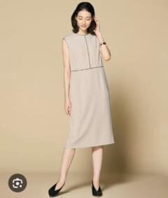 781 新品 ベイジ CINDY / ワンピース BEIGE ドレス 2 ベイジ BEIGE Cindy ワンピース 完売品 - メルカリ