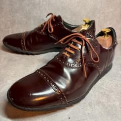 【パトリック】KAPIT II/レザースニーカー/茶/ビジネスシューズ/27cm パトリック】KAPIT II/レザースニーカー/茶/ビジネスシューズ/27cm