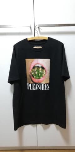Pleasures プレジャーズ 19ss tシャツ ブラックのサムネイル
