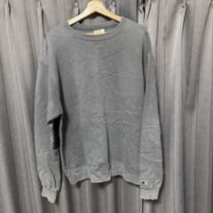Champion クルーネック スウェット グレー L 古着のサムネイル