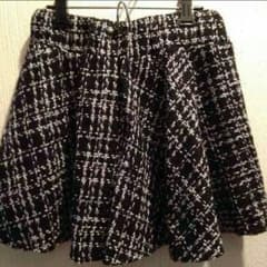 ラメ入りツイードスカートのサムネイル
