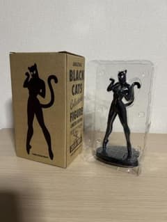CREAM SODA★BLACK CATS★立ち猫フィギュア★新品★ブラックのサムネイル