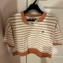 BEVERLY HILLS POLO CLUB ボーダー ポロシャツ Mのサムネイル