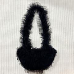 LAKOLE チュール ショルダーバッグ ブラックのサムネイル