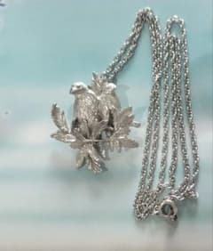 岩倉康二　鳥 ネックレス SILVERのサムネイル