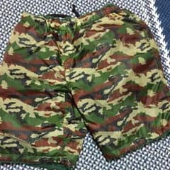 チャムス ハーフパンツ 迷彩 リバーシブル 値下げしました！のサムネイル
