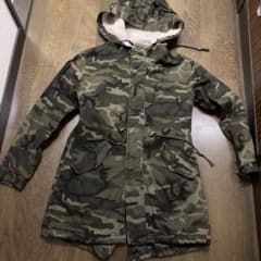 graffi迷彩柄 モッズコート Mサイズ【ボア取外し可能】 - メルカリ