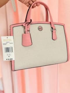 MICHAEL KORS CHANTAL ハンドバッグ ピンクのサムネイル