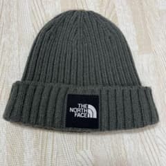 THE NORTH FACE カーキ ニット帽のサムネイル