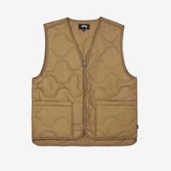 STUSSY Quilted Liner Vest キルティングベスト M - メルカリ