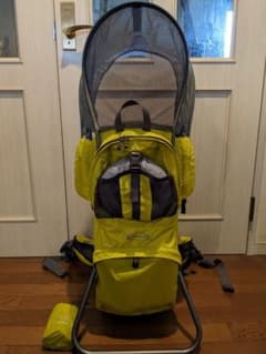 ☆新品☆montbell☆ベビーキャリア☆サンシェード＆ピロー＆レインカバー付❢のサムネイル