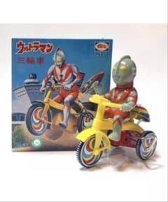 ブルマアク ウルトラマン ゼンマイ三輪車 M１号 ブルマアク ウルトラマン ゼンマイ三輪車 M1号 - メルカリ