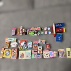 ア*す様 昭和レトロ 消しゴム まとめ売り 46点 キャラクター