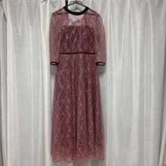 snidel 結婚式 ドレス ワンピース スパークルレースドレス ROSE - メルカリ