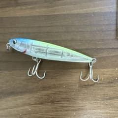 トップウォータープラグ クリアボディ ブルーヘッドのサムネイル