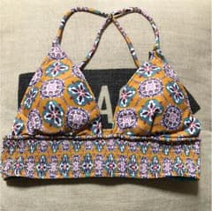 ALEXIASTAM 完売商品 タイル柄ビキニトップのサムネイル
