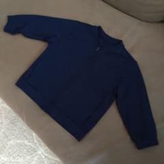 UNIQLO AIRism トレーナー 90 ネイビーのサムネイル