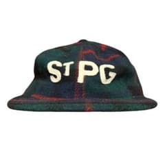 90s Woolrich チェック柄 ベースボールキャップ StPG usa製のサムネイル