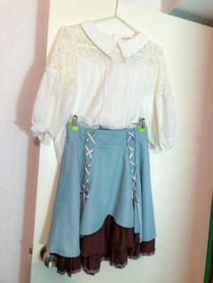 【axes femme】アクシーズファム　ブルーレースコーデセットのサムネイル