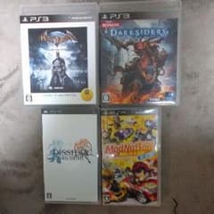 PS3とPSPのソフトのサムネイル