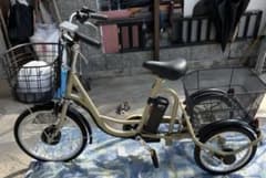 電動アシスト三輪自転車 PSEマーク取得済みのサムネイル