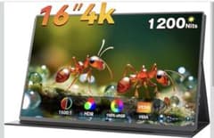 UPERFECT 4K ポータブルモニター 16インチ 1200nit - メルカリ