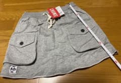 値下げ　チャムス CHUMS スカートMサイズ グレーのサムネイル