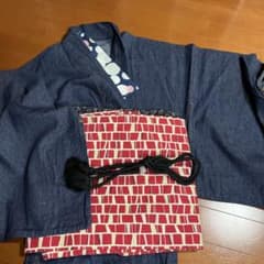 名古屋帯　赤のサムネイル