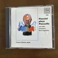 ピアソラ/カルメン・ピアッツィーニ ピアノ作品集 CDのサムネイル