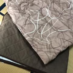カインズ　コタツ掛け布団　敷パッド　セットのサムネイル