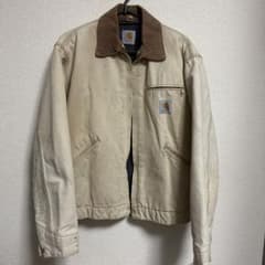Carhartt コーデュロイ襟 ベージュジャケットのサムネイル