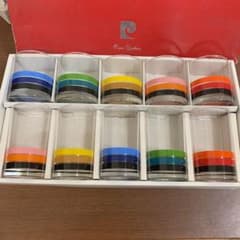 最終値下げ！新品未使用 レトロなグラス      （ピエルカルダン）のサムネイル
