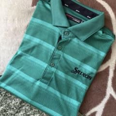 SRIXON by DESCENTE ポロシャツ グリーン 3L