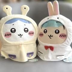 ちいかわ 雨の日BIGぬいぐるみ ハチワレとうさぎ2体セットのサムネイル