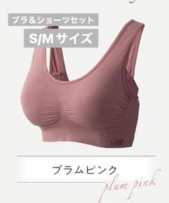 viage ナイトブラ＆ショーツセット プラムピンクのサムネイル