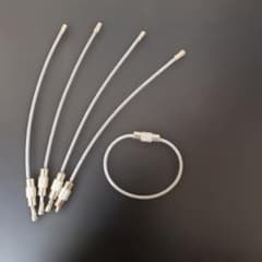 ワイヤーリング 5本セット ネジ式留め具のサムネイル