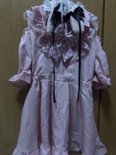 マイメロ　メイド服 ピンク ホワイトのサムネイル